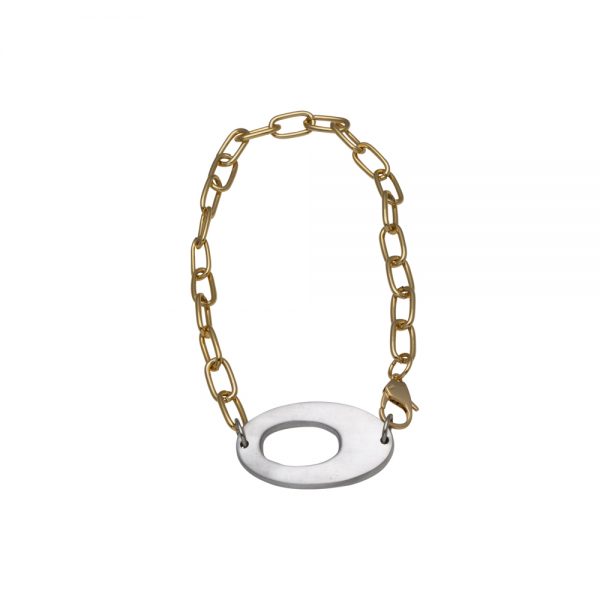 Choker ajustável Oval