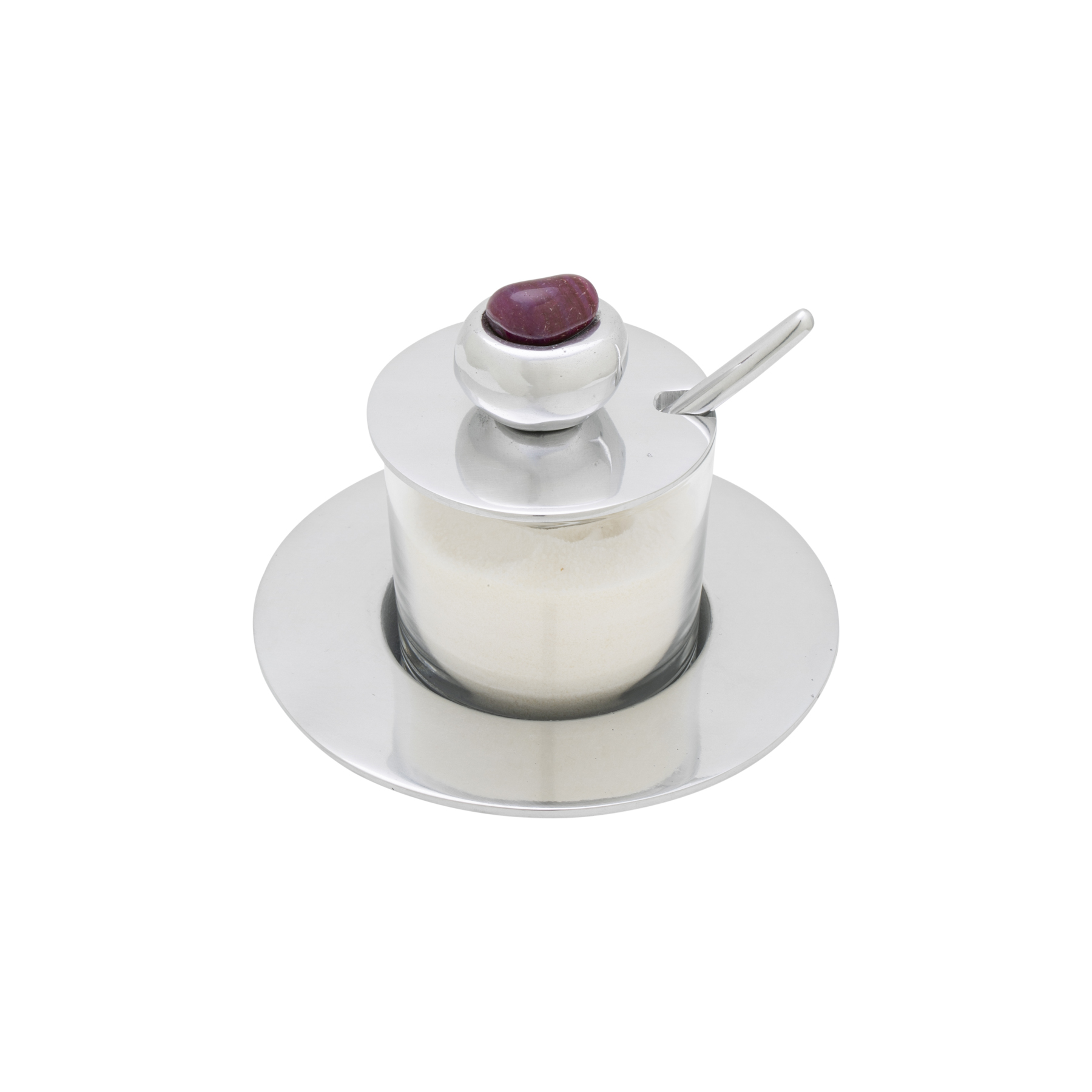 Açucareiro pedra brasileira rosa