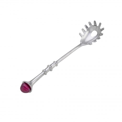 Colher para Massa com pedras brasileiras variadas