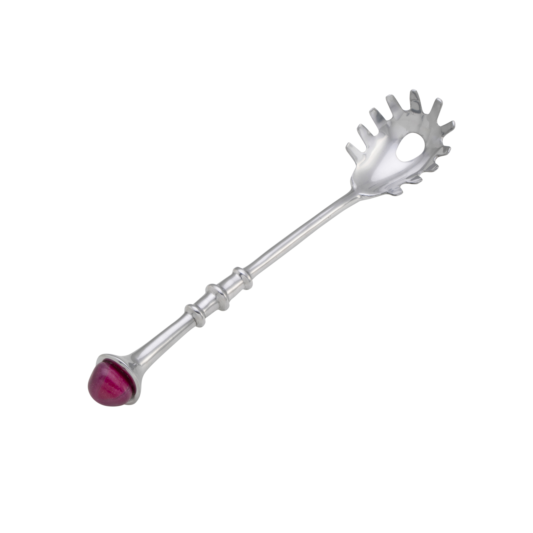 Colher para Massa com pedras brasileiras variadas